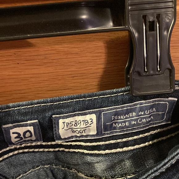 Miss Me 30 dark wash jeans - Picture 3 of 4